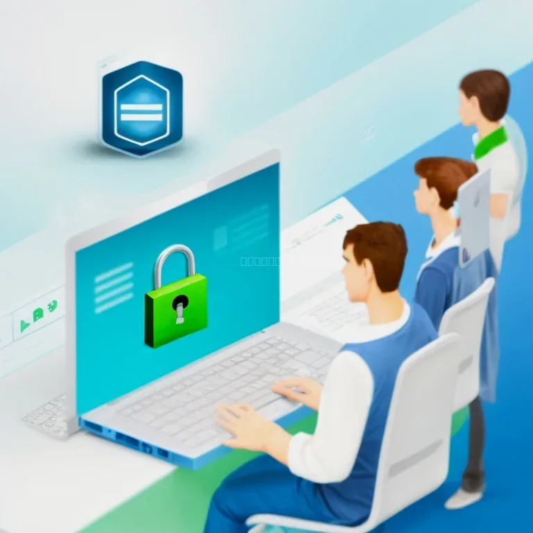 Students practicing phishing detection in a workshop